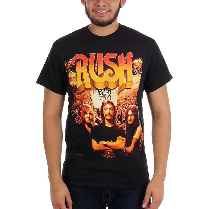 Rush DVD Cover Graphic Tee for Fans