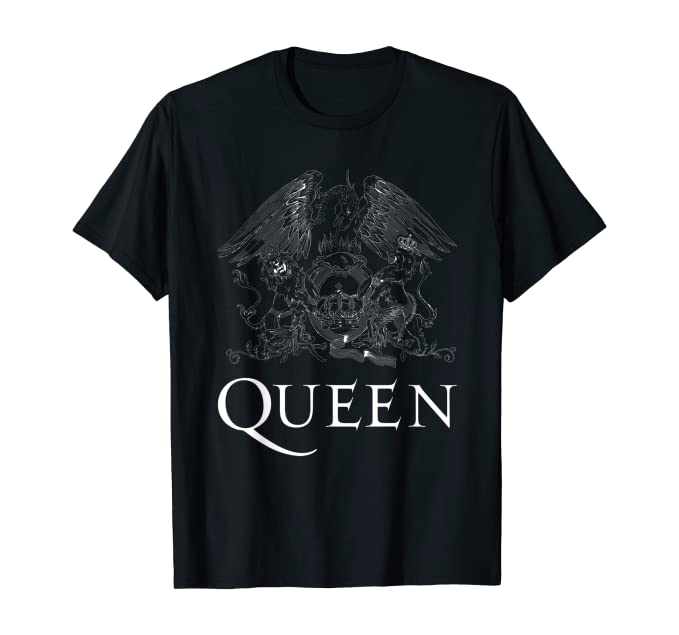 Queen Classic Crest Logo T-Shirt for Fans