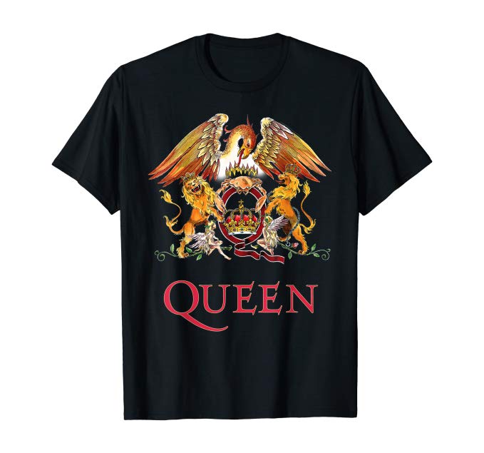 Queen Classic Crest T-Shirt for Fans and Music Lovers