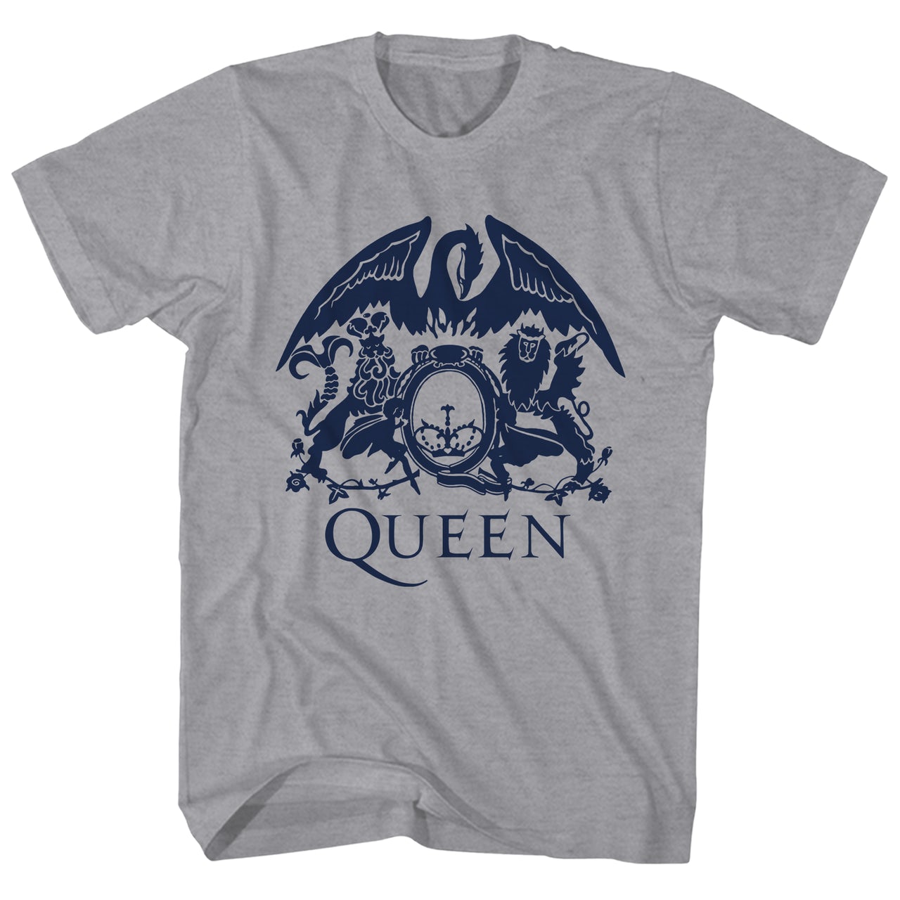 Queen Crest Stylish Heather T-Shirt for Women