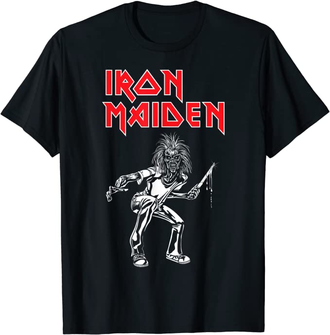 Iron Maiden 1980 Tour Vintage T-Shirt for Fans
