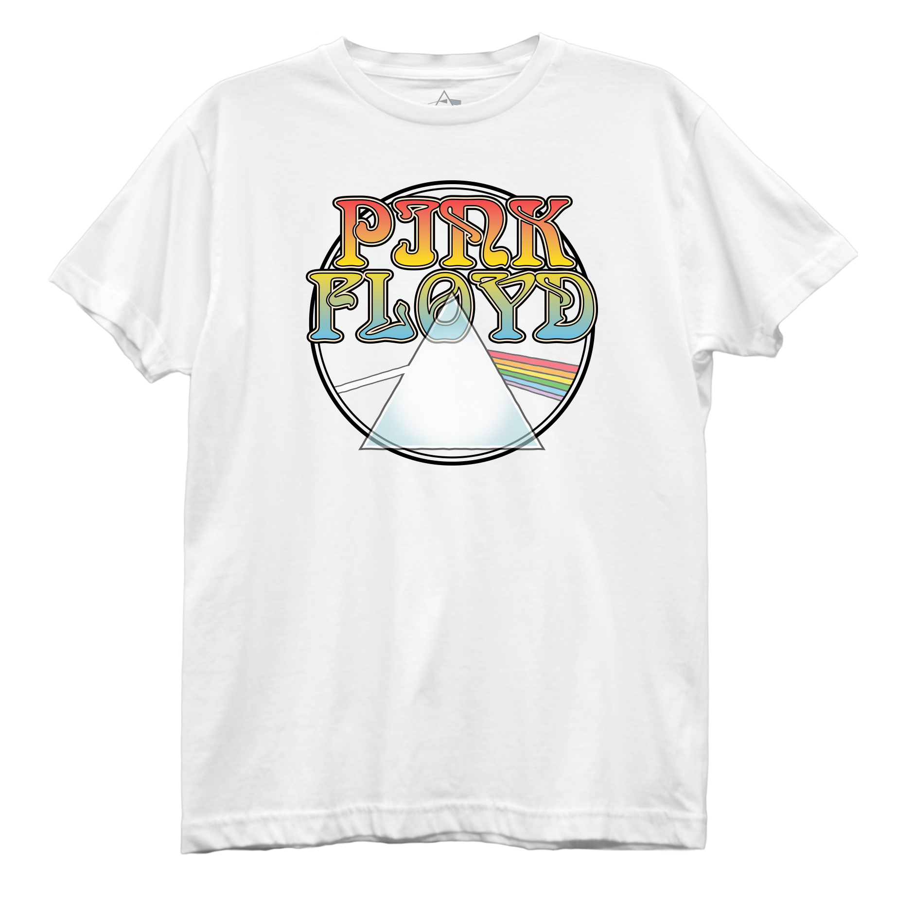 Pink Floyd Women’s Freshness Floyd T-Shirt – White