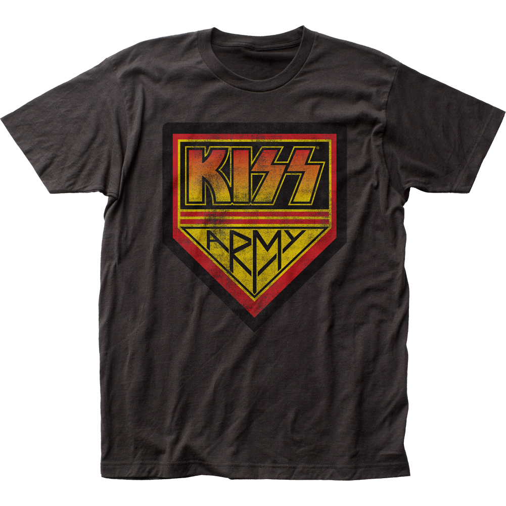 Unleashing Style: Kiss Kiss Army Classic Fitted Jersey T-Shirt Review