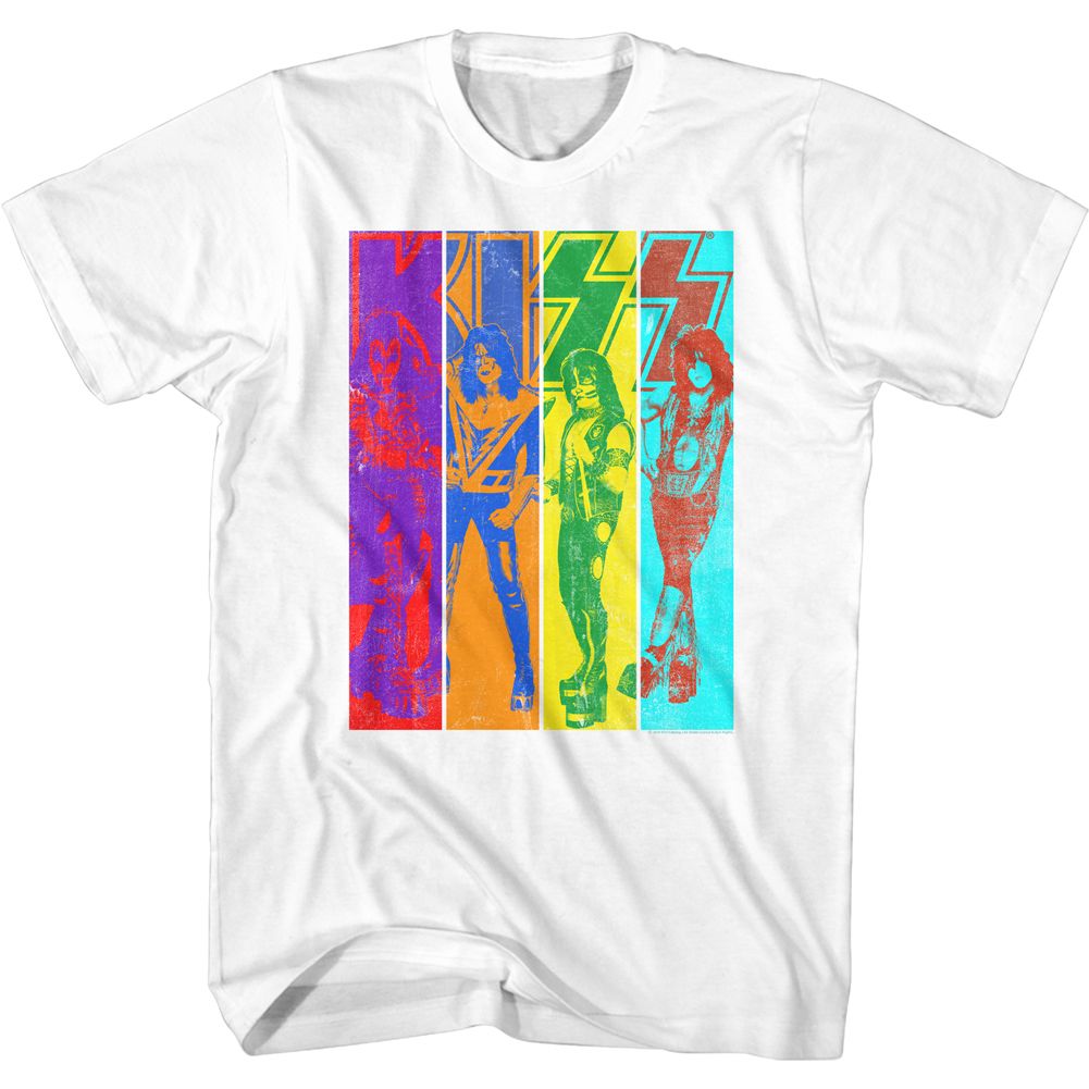 Unveiling the Kiss Color Kiss White Adult T-Shirt: Comfort Meets Style in Every Stitch