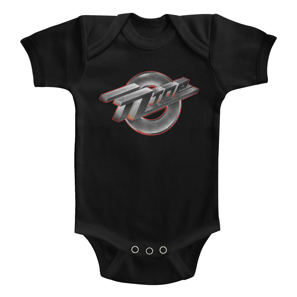 ZZ Top Six Pack Black Baby Onesie T-Shirt