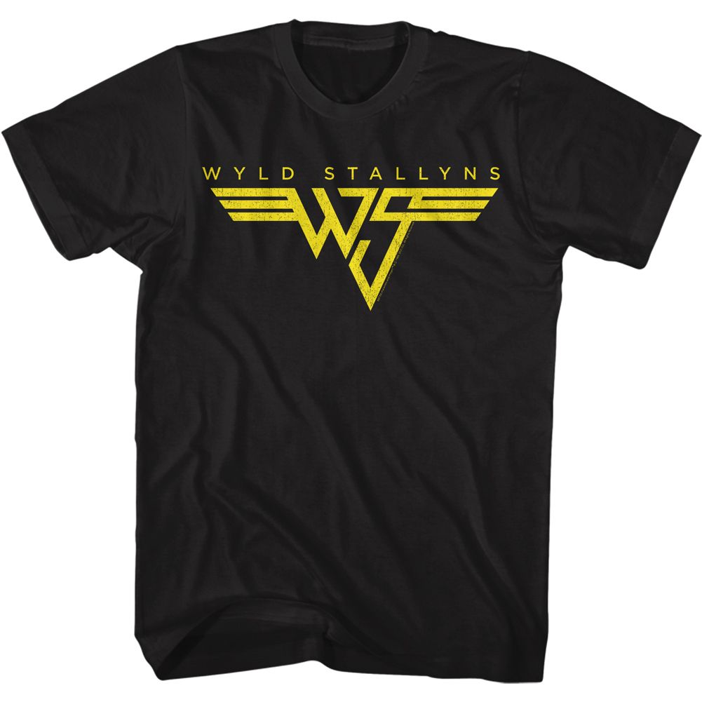 Bill and Ted Wyld Stallyns Black Graphic T-Shirt