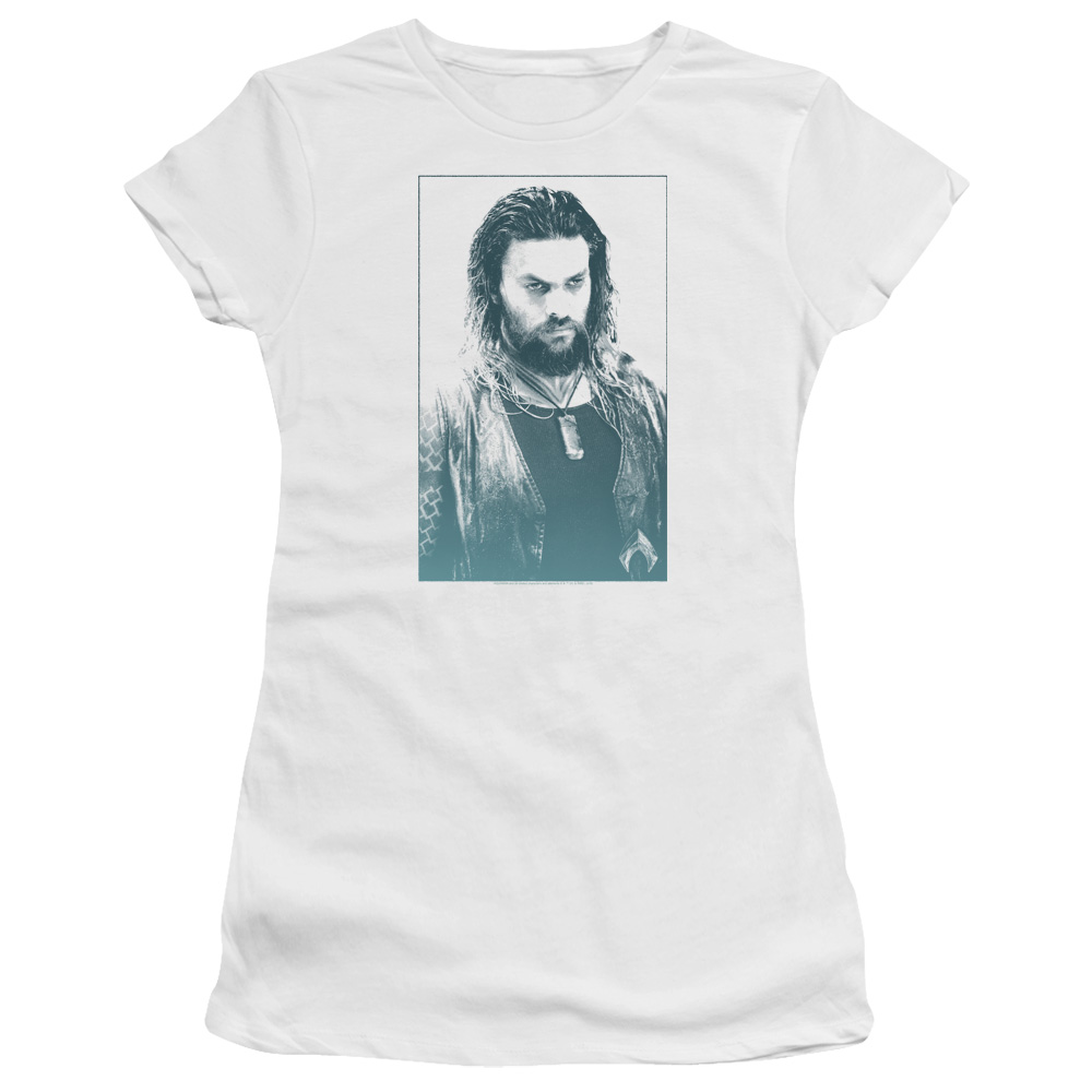 Aquaman Movie Women’s Sheer T-Shirt – Salt of the Sea Design