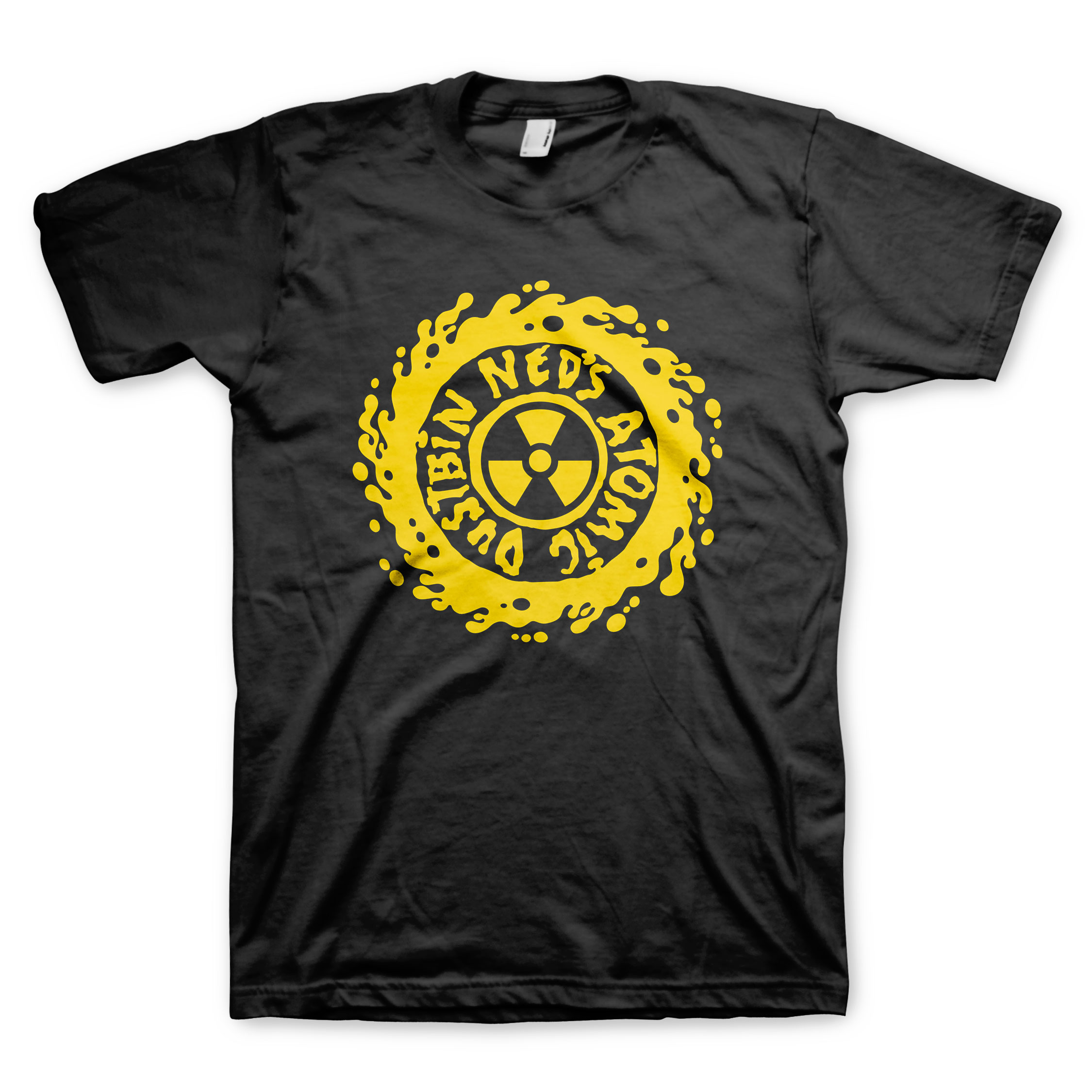 Ned's Atomic Dustbin Gold Logo T-Shirt | eBay