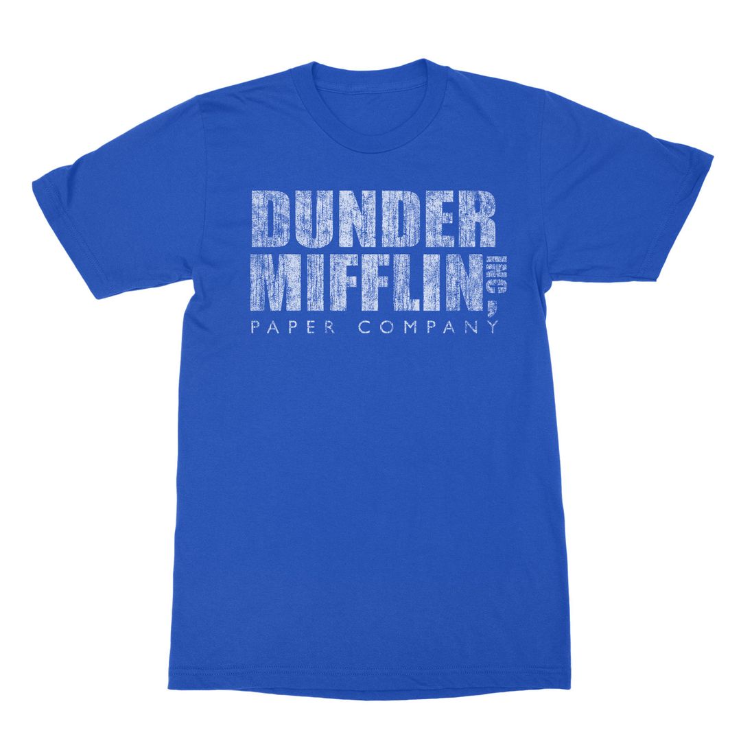 Dunder Mifflin Vintage Adult T-Shirt – The Office Collection