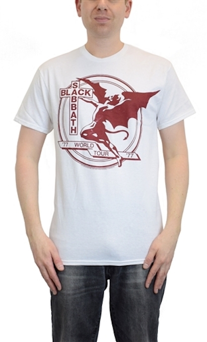 Black Sabbath 1977 World Tour Vintage T-Shirt