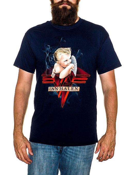 Van Halen Smoking Graphic Tee for Fans