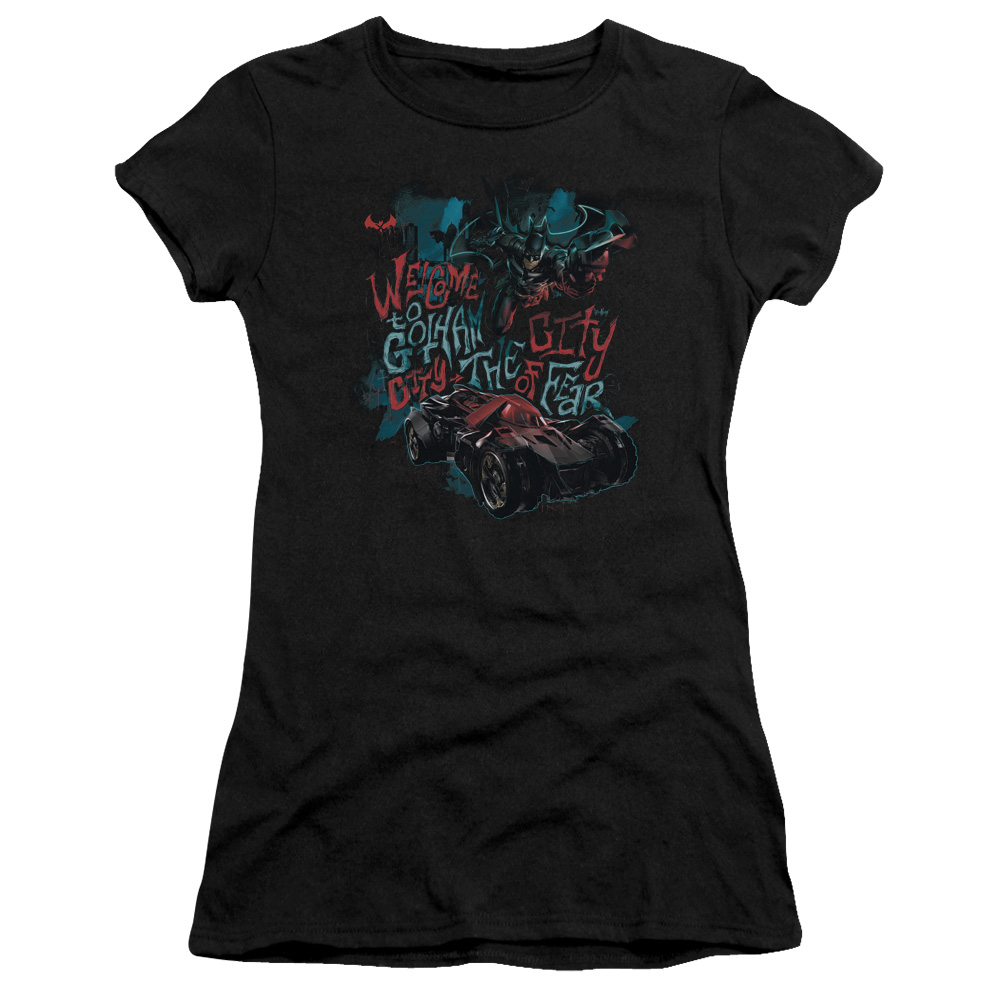 Batman Arkham Knight City of Fear Women’s Sheer T-Shirt