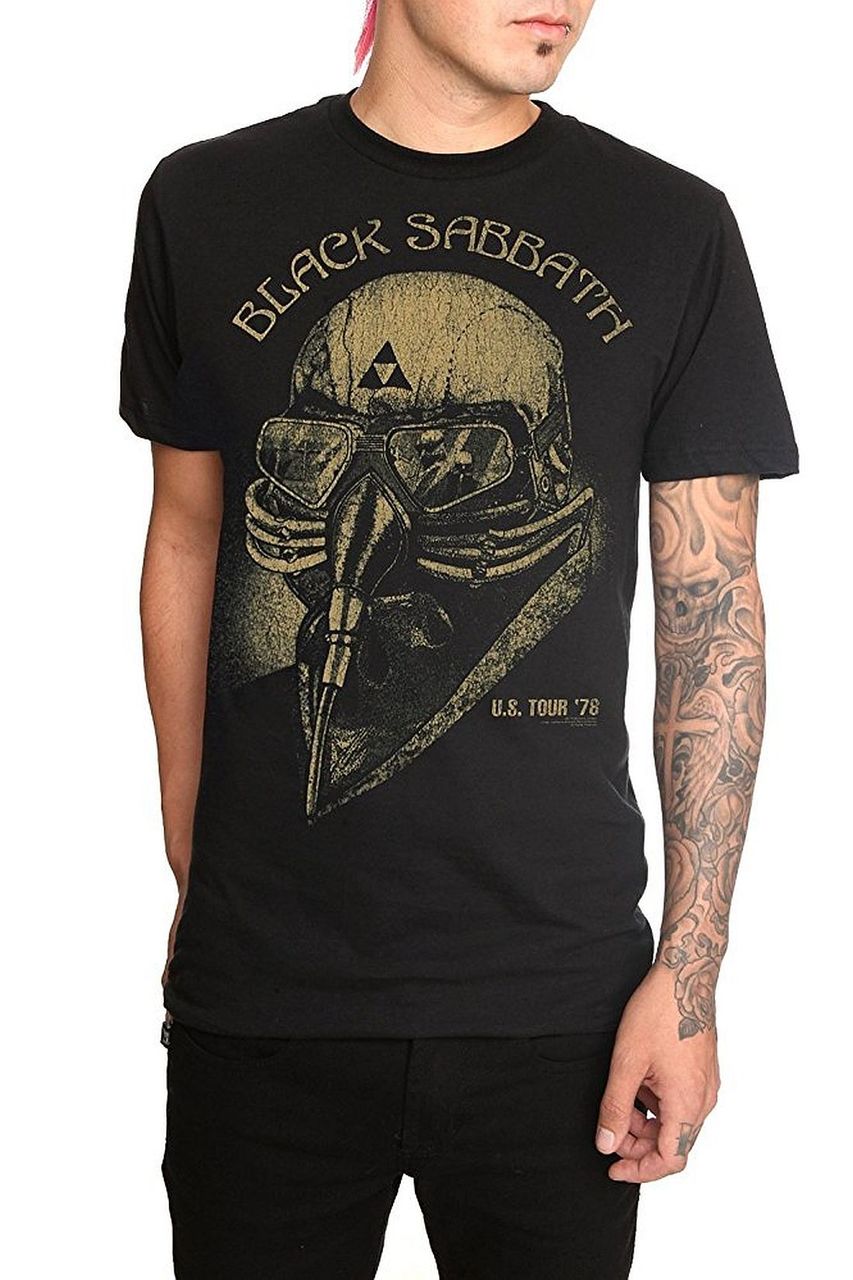Black Sabbath 1978 US Tour T-Shirt Featuring Ozzy Osbourne