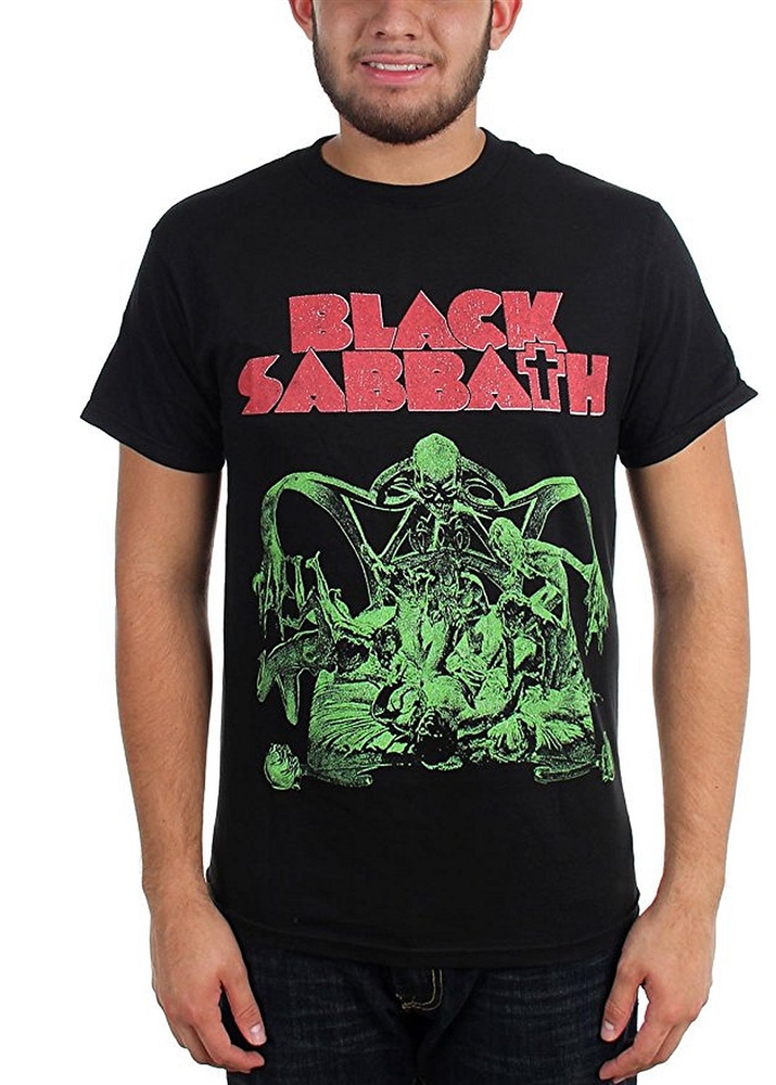 Black Sabbath Bloody Sabbath Men’s Cutout T-Shirt – Black
